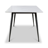 Hendra White 160cm Dining Table