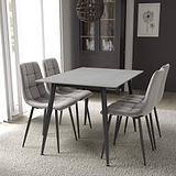 Hendra Grey 120cm Dining Table