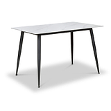 Hendra White 120cm Dining Table from Roseland Furniture