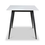 Hendra White 120cm Dining Table