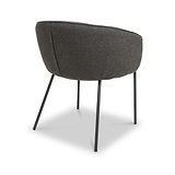 Newbridge Grey Boucle Dining Chair