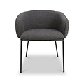 Newbridge Grey Boucle Dining Chair