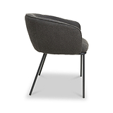 Newbridge Grey Boucle Dining Chair