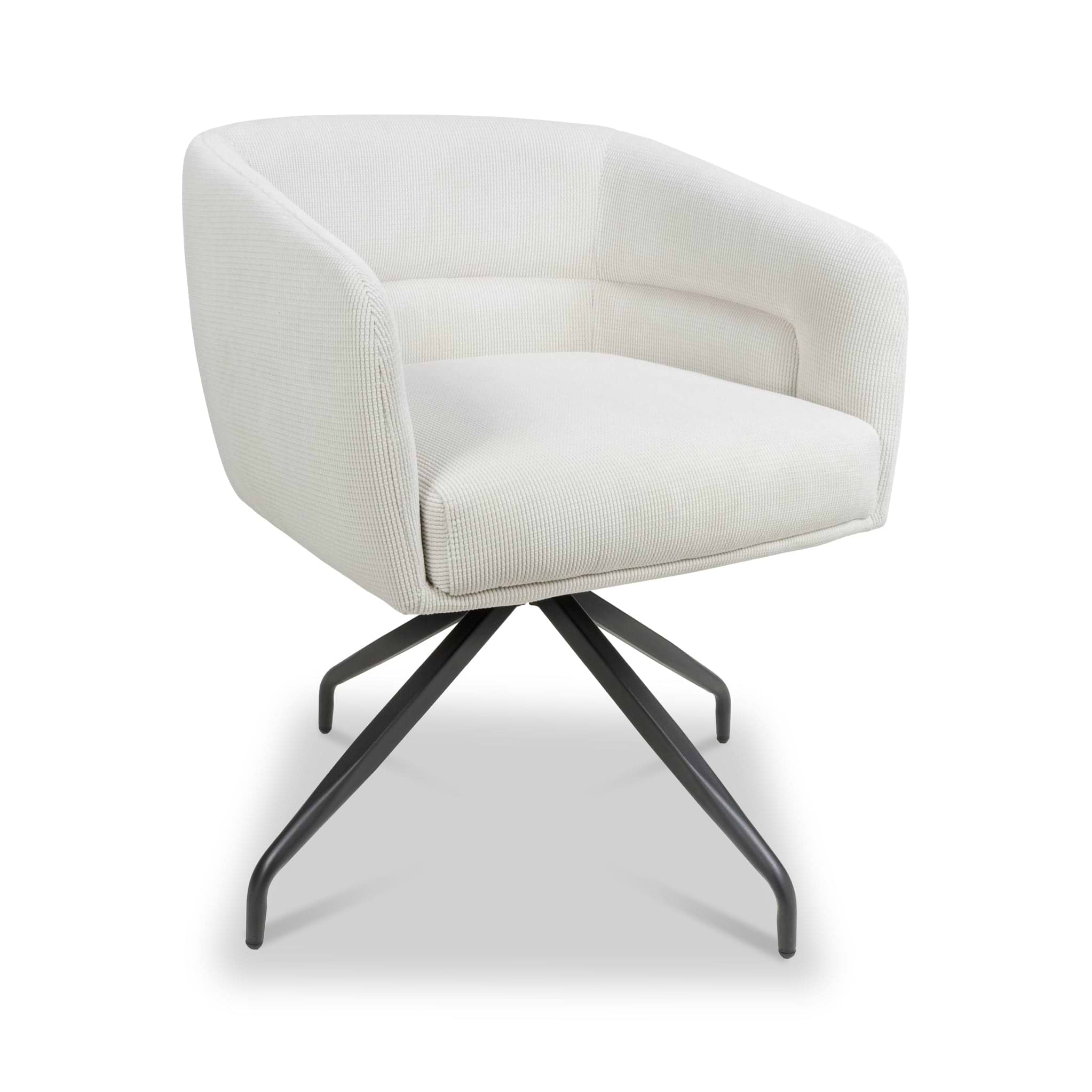 Berkley Corduroy Swivel Dining Chair from Roseland Furniture