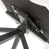 Berkley Corduroy Swivel Dining Chair from Roseland Furniture
