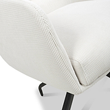 Berkley Corduroy Swivel Dining Chair from Roseland Furniture