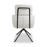 Gilston Corduroy Swivel Dining Chair from Roseland Furniture