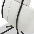 Gilston Corduroy Swivel Dining Chair from Roseland Furniture