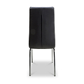Draycott Faux Leather Dining Chair Black from Roseland Furniture
