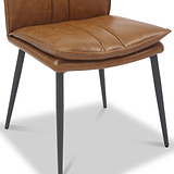Roby Faux Leather Dining Chair from Roseland Furniture