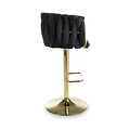 Cindy Woven Bar Stool Black from Roseland Furniture