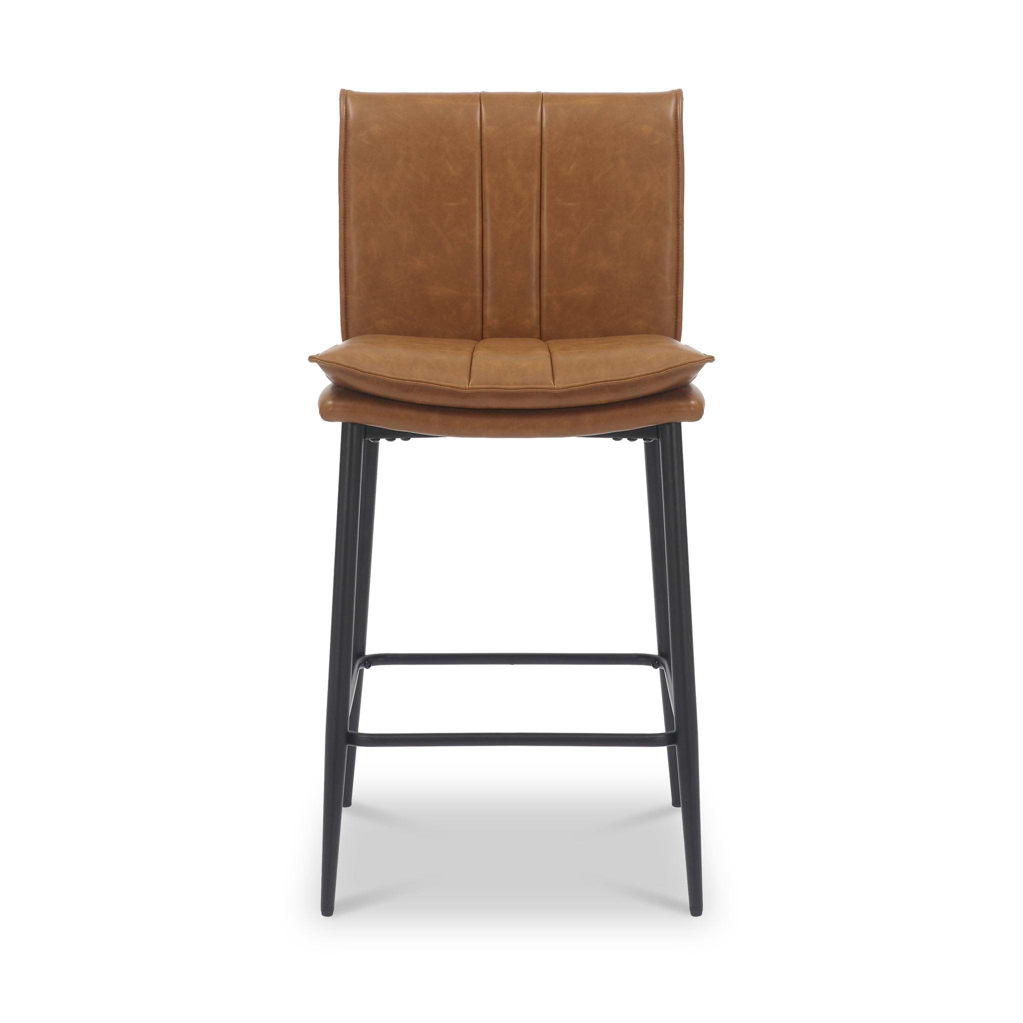 Dale Faux Leather Stool from Roseland Furniture