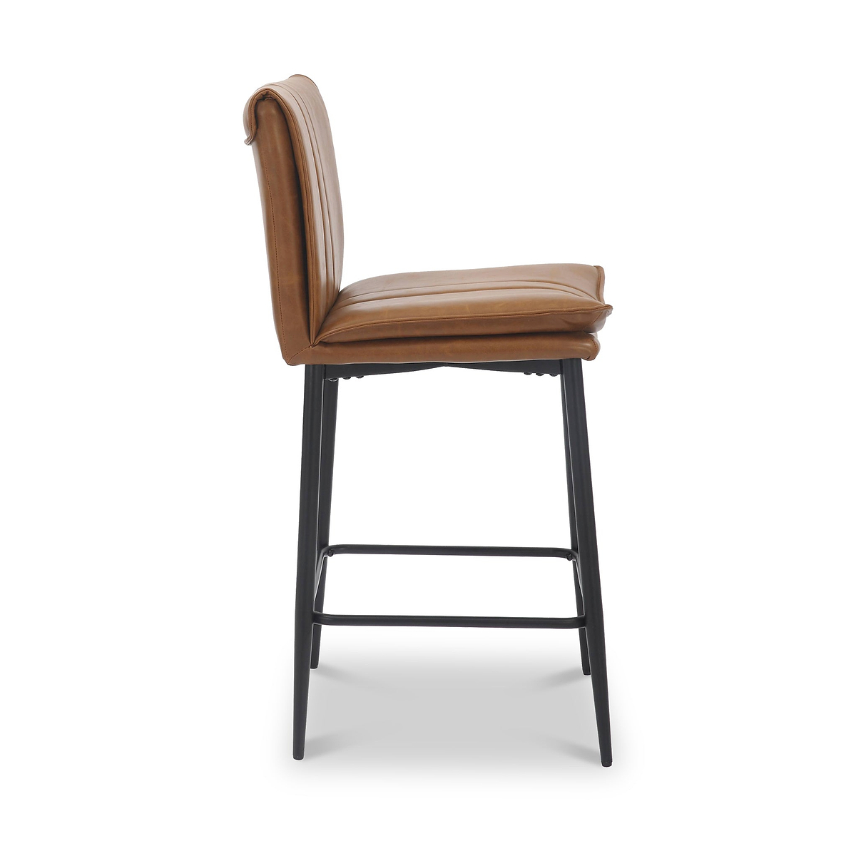 Dale Faux Leather Stool from Roseland Furniture