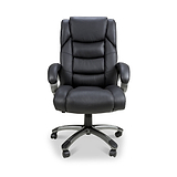 Stevens Faux Leather Swivel Office Chair Black from Roseland Furniture