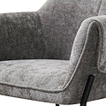 Trento Chenille Dining Chair Grey from Roseland Furniture