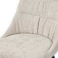 Darnley Chenille Dining Chair Natural from Roseland Furniture