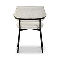 Faraday Textured Dining Chair Natural from Roseland Furniture
