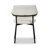 Faraday Textured Dining Chair Natural from Roseland Furniture