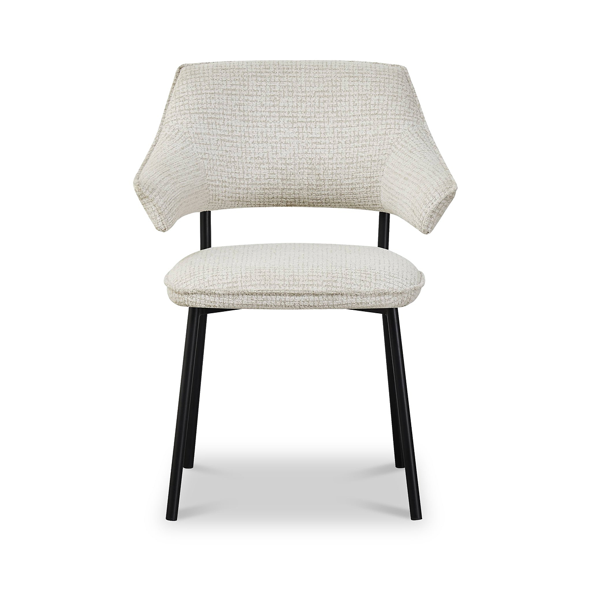 Faraday Textured Dining Chair Natural from Roseland Furniture