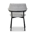Faraday Textured Dining Chair Grey from Roseland Furniture