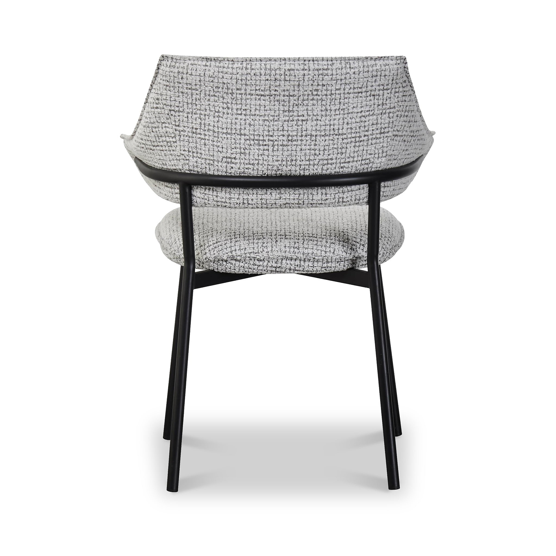 Faraday Textured Dining Chair Grey from Roseland Furniture