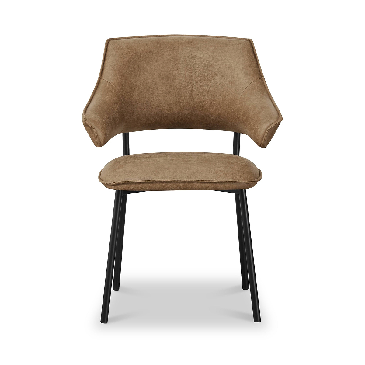 Faraday Textured Dining Chair Tan from Roseland Furniture