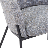 Holbeck Dining Chair Grey from Roseland Furniture