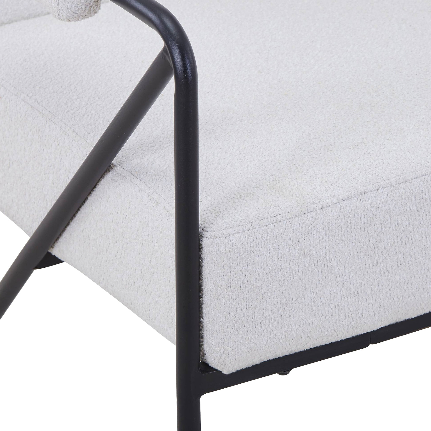 Cardney Speckled Accent Chair Natural from Roseland Furniture