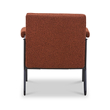 Cardney Speckled Accent Chair Burnt Orange from Roseland Furniture