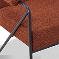Cardney Speckled Accent Chair Burnt Orange from Roseland Furniture