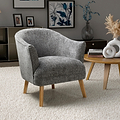 Pemberley Accent Chair Grey from Roseland Furniture