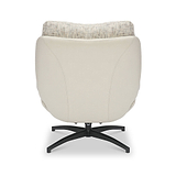Kelso Accent Chair w Footstool Cream from Roseland Furniture
