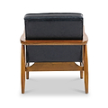 Kingsley Faux Leather Accent Black from Roseland Furniture