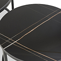 Freiston Nest Of Tables Black from Roseland Furniture