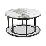 Freiston Nest Of Tables Gold from Roseland Furniture