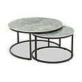 Freiston Nest Of Tables Green from Roseland Furniture