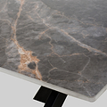 Farnell 160cm Ceramic Dining Table Grey from Roseland Furniture