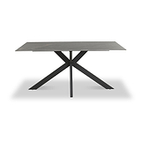 Farnell 160cm Ceramic Dining Table Grey from Roseland Furniture