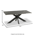 Farnell Ceramic Coffee Table Grey from Roseland Furniture