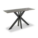 Farnell Ceramic Console Table Grey from Roseland Furniture