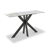 Farnell Ceramic Console Table White from Roseland Furniture