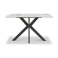 Farnell Ceramic Console Table White from Roseland Furniture