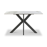 Farnell Ceramic Console Table White from Roseland Furniture