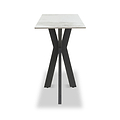 Farnell Ceramic Console Table White from Roseland Furniture