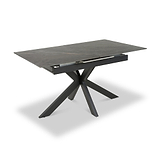 Farnell Ceramic Ext Dining Table Grey from Roseland Furniture