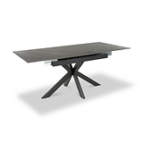 Farnell Ceramic Ext Dining Table Grey from Roseland Furniture