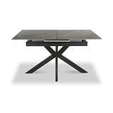 Farnell Ceramic Ext Dining Table Grey from Roseland Furniture