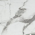 Melody Marble Effect Coffee Table White Chrome from Roseland Furniture