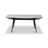 Avaston Extending Dining Table White from Roseland Furniture