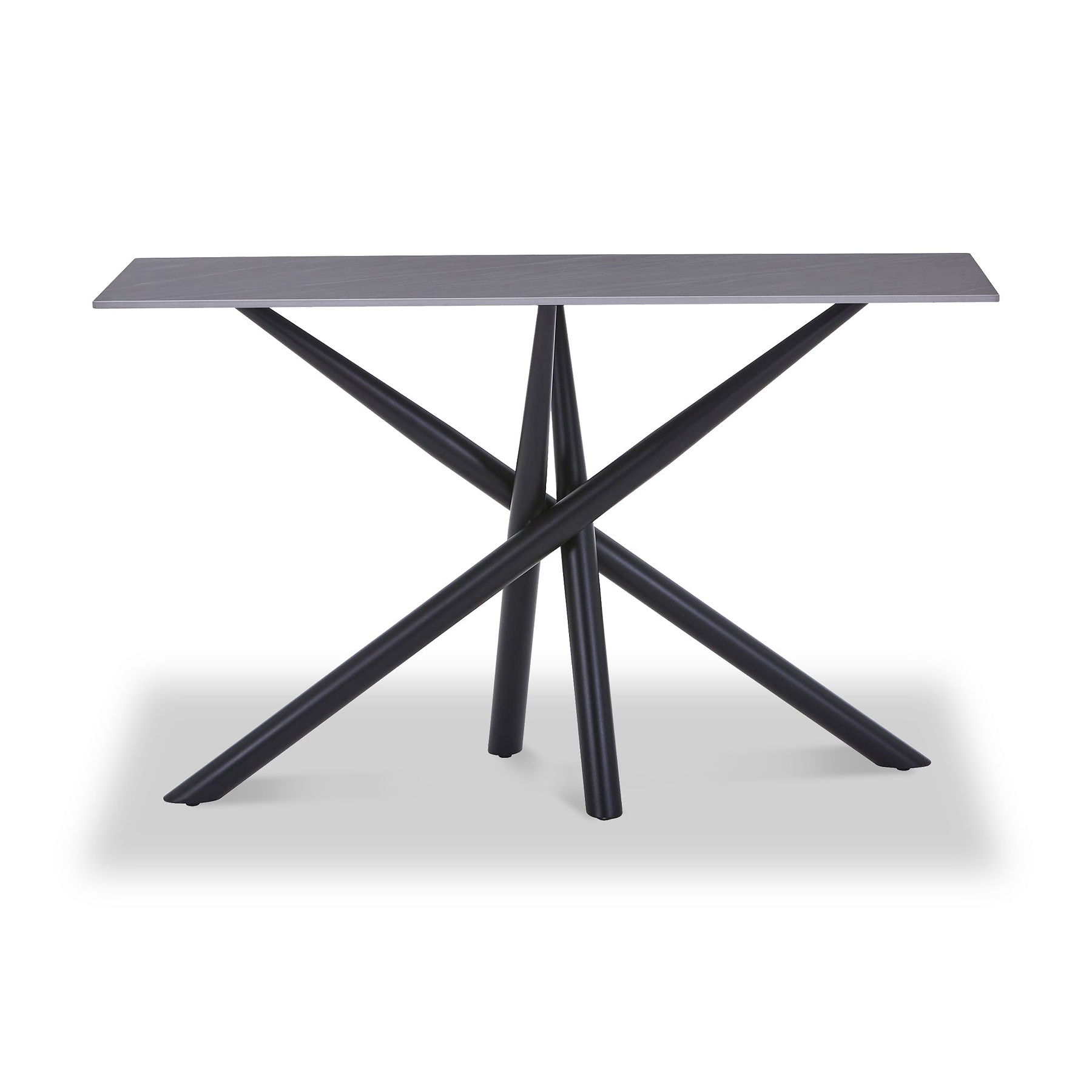 Barton Console Table Grey from Roseland Furniture
